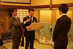 京都会議 圓佛 直前部会長への感謝状贈呈
